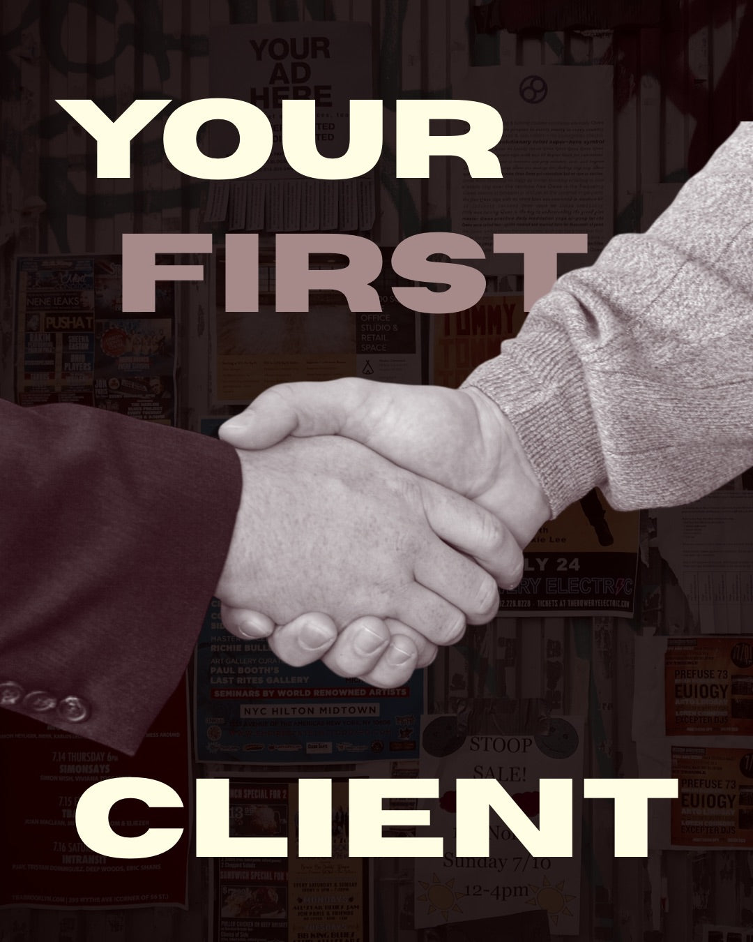 Your First Client : Learn how to make your first advertising buck
